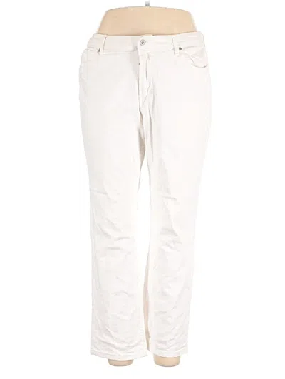 Pre-owned Chico's Jeans In Ivory