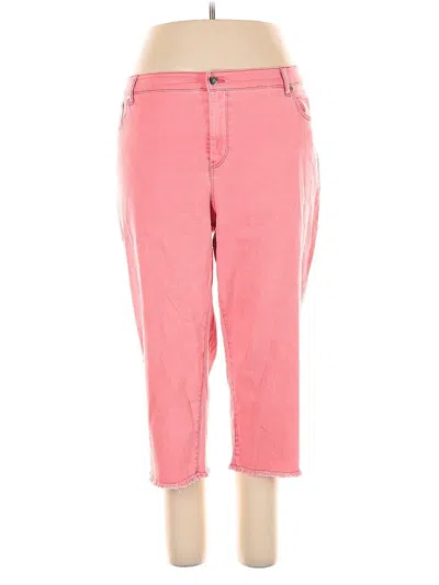 Pre-owned Chico's Jeans In Pink