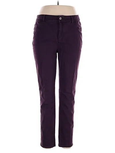 Pre-owned Chico's Jeans In Purple