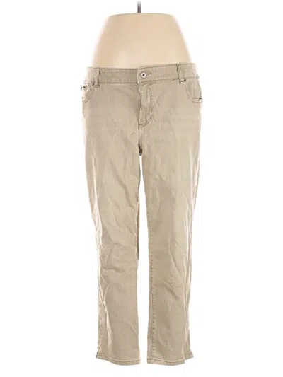 Pre-owned Chico's Jeans In Tan