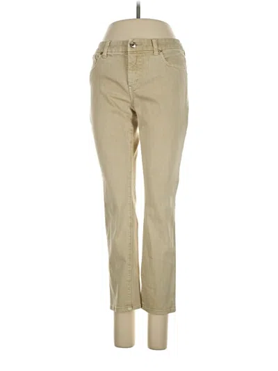 Pre-owned Chico's Jeans In Tan