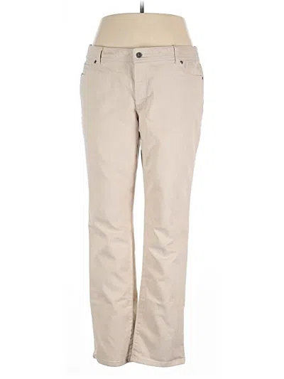 Pre-owned Chico's Jeans In Tan