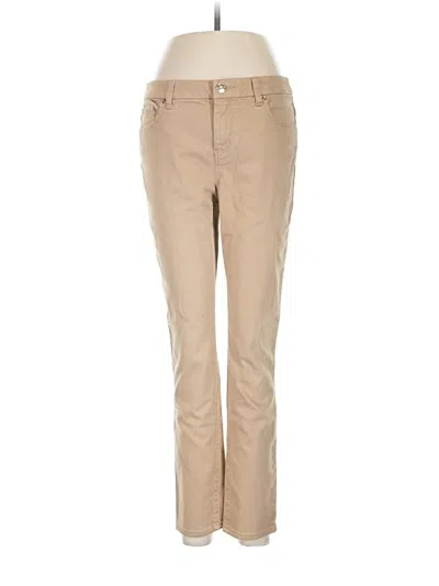 Pre-owned Chico's Jeans In Tan