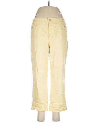 Pre-owned Chico's Jeans In Yellow