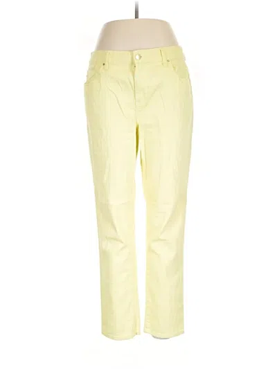 Pre-owned Chico's Jeans In Yellow