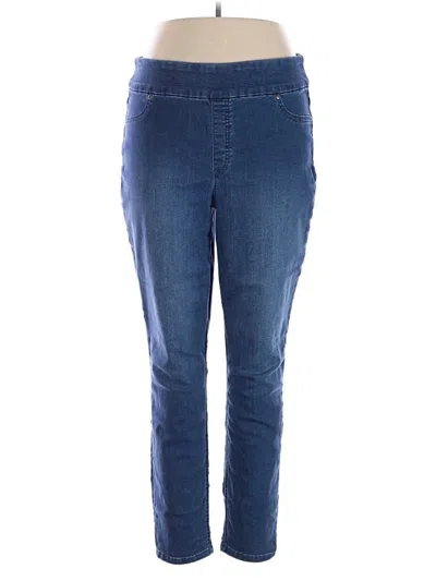 Pre-owned Chico's Jeggings In Blue