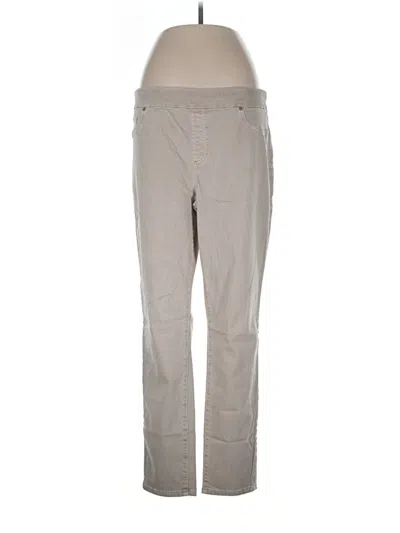 Pre-owned Chico's Jeggings In Gray