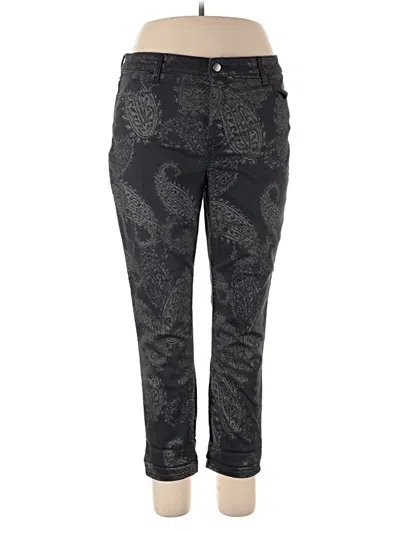 Pre-owned Chico's Jeggings In Gray