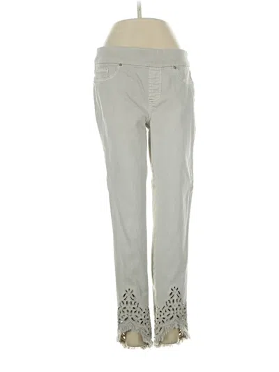 Pre-owned Chico's Jeggings In Gray