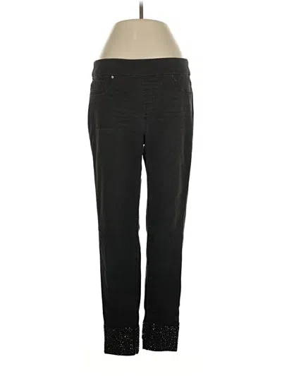 Pre-owned Chico's Jeggings In Gray