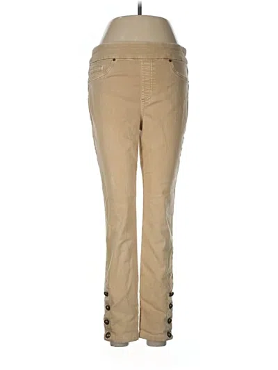Pre-owned Chico's Jeggings In Tan