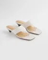 Chico's Julia Nappa Kitten Heel In Neutral In Brown