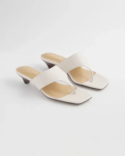 Chico's Julia Nappa Kitten Heel In Neutral In Brown