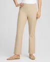 Chico's Lightweight Juliet Kick Flare Pants In Wild Truffle Size 0 |  In Wild Truffle