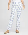 Chico's Lightweight Juliet Kick Flare Pants In White Size 18 |  In Alabaster