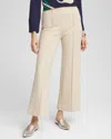 Chico's Lightweight Juliet Kick Flare Pants In Wild Truffle Size 20/22 |  In Wild Truffle