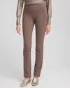 Chico's Juliet Embellished Pants In Warm Mocha Size 12 |  In Warm Mocha