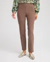 Chico's Juliet Slim Ankle Pants In Dried Mushroom