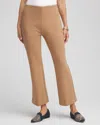 Chico's Juliet Slim Cropped-flare Pants In Caramel Apple In Nude