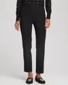Chico's Juliet Straight Ankle Pants In Black In Black