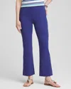 Chico's Juliet Stretch Kick Flare In Blue