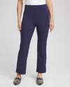 Chico's Juliet Stretch Kick Flare In Blue