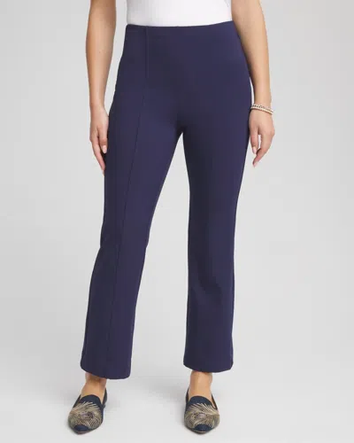 Chico's Juliet Stretch Kick Flare In Blue