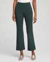 Chico's Juliet Stretch Kick Flare In Darkest Spruce In Green