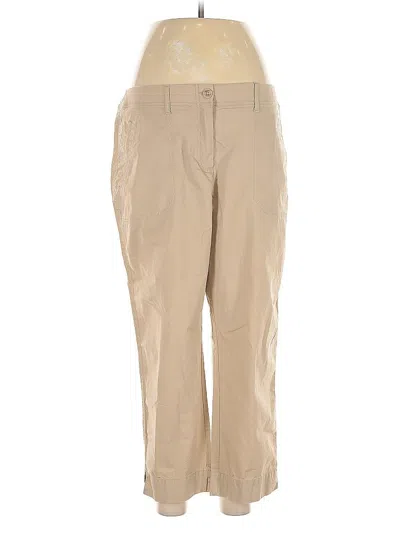 Pre-owned Chico's Khaki Pant In Brown