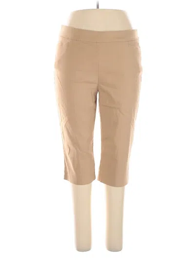 Pre-owned Chico's Khaki Pant In Brown