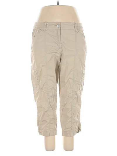 Pre-owned Chico's Khaki Pant In Brown