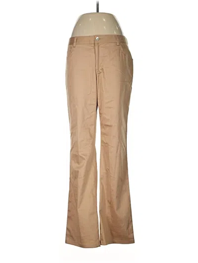 Pre-owned Chico's Khaki Pant In Brown