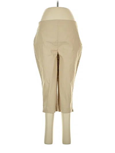 Pre-owned Chico's Khaki Pant In Brown