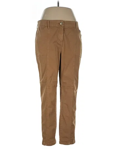 Pre-owned Chico's Khaki Pant In Brown