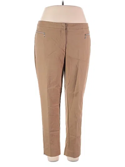 Pre-owned Chico's Khaki Pant In Brown
