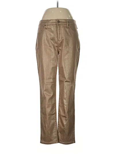 Pre-owned Chico's Khaki Pant In Gold