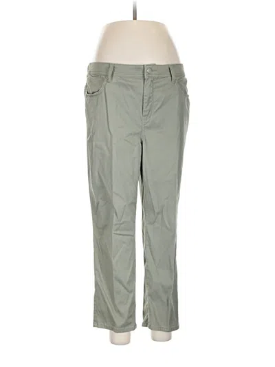 Pre-owned Chico's Khaki Pant In Green