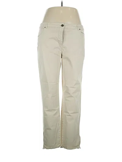 Pre-owned Chico's Khaki Pant In Ivory