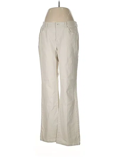 Pre-owned Chico's Khaki Pant In Ivory