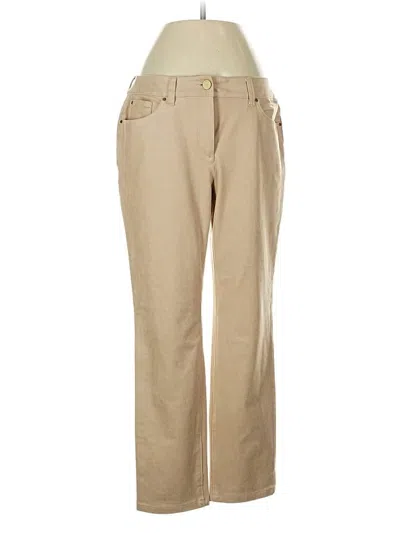 Pre-owned Chico's Khaki Pant In Tan