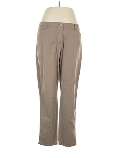 Pre-owned Chico's Khaki Pant In Tan