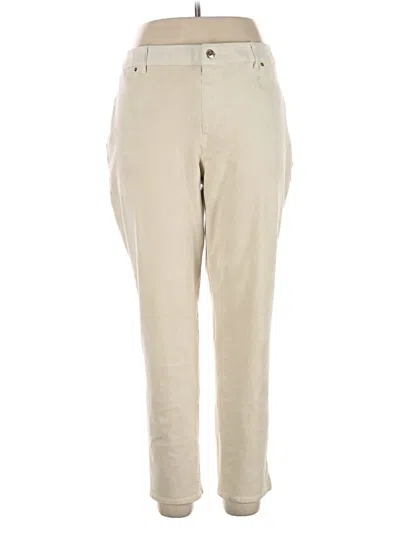 Pre-owned Chico's Khaki Pant In Tan