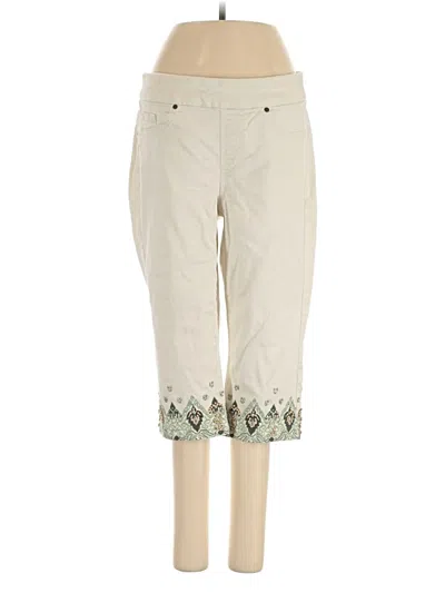 Pre-owned Chico's Khaki Pant In White