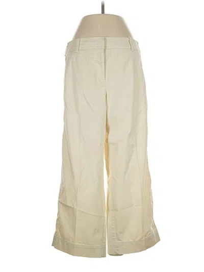 Pre-owned Chico's Khaki Pant In White