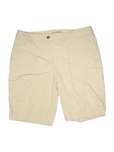Pre-owned Chico's Khaki Shorts In Tan