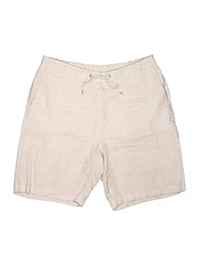 Pre-owned Chico's Khaki Shorts In Tan