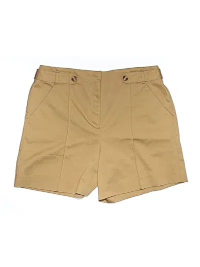Pre-owned Chico's Khaki Shorts In Tan