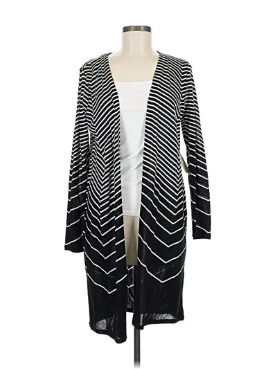 Pre-owned Chico's Kimono In Black