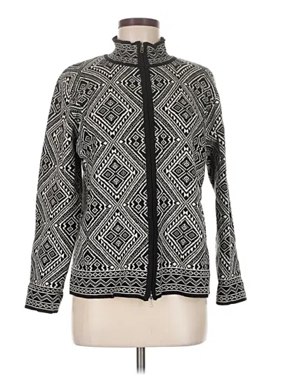 Pre-owned Chico's Kimono In Black