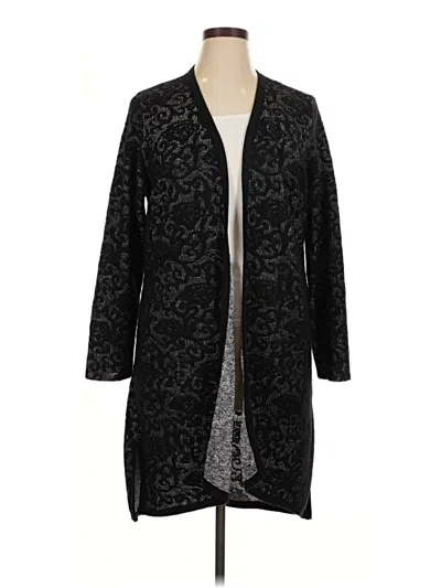 Pre-owned Chico's Kimono In Black